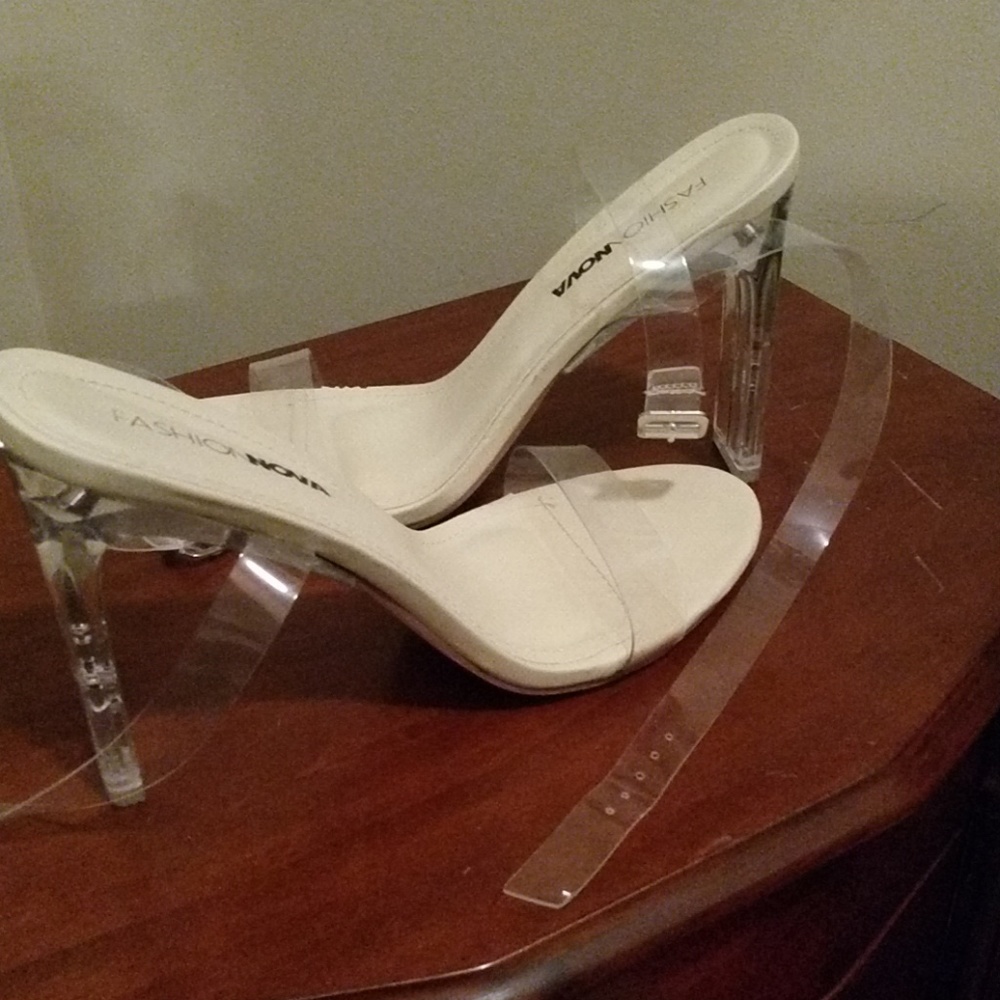 Fashion Nova-A Glass  Dream Heels